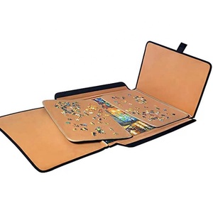 Puzzle Board with Trays Portable Jigsaw Puzzle Case Puzzle Storage