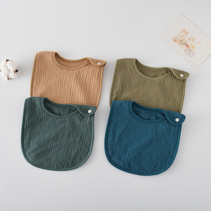 لينة جدا على شكل U 6 طبقات قطن لعاب الأطفال حديثي الولادة مريلة إطعام الأطفال - Product Image 4