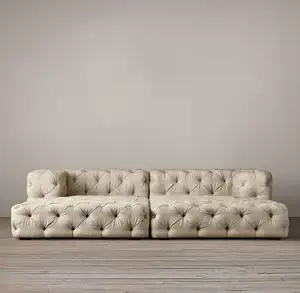 Wohn möbel American Style Chesterfield Stoff bequeme Möbel Wohnzimmer Soho getuftet Daybed