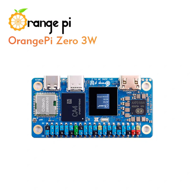 Original Orange Pi Zero 3W 4GB 6GB 12GB RAM Single Board OPi Zero 3W Embedded Development Board