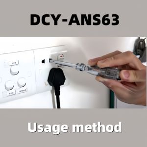 Testeur électrique induit stylo tournevis AC 100-250V sonde de lumière détecteur de tension crayon de Test - Product Image 6