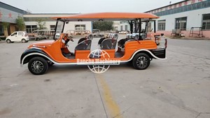 Meilleur prix pour un ensemble de 6 voitures électriques rétro vintage personnalisées, voitures de tourisme classiques pour les voyages et le tourisme - Product Image 6