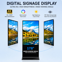 Pantalla LCD Comercial Ultra Delgada con Animación para Exhibiciones en Salas de Exposiciones, Aeropuertos y Centros Comerciales
