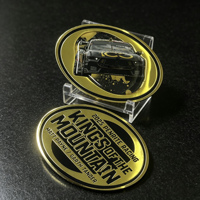 Pièce de monnaie commémorative personnalisée en alliage de zinc, dorée, émail dur 2D double face, pour club de course, pièce de défi en métal