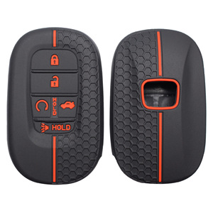 Funda de Silicona para Llave de Coche Compatible con Honda Civic HR-V CR-V <span class=keywords><strong>2023</strong></span> 2026 Sport SI EX EX-L Touring Pilot, Accesorios para Llaves de Coche - Product Image 3