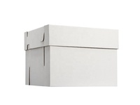 Cajas para Pastel Altas Personalizadas con Ventana, Empaque para Pastel de Bodas