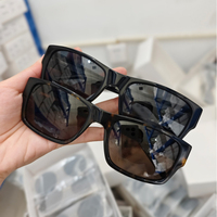 Lunettes de soleil polarisées de luxe en gros pour femmes, protection UV400, style rétro, pour hommes et femmes, assortiment