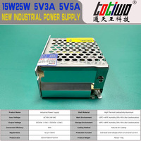 Transformateur électronique 5V3A 5V5A 5V15W 5V25W Alimentation à découpage Alimentation LED Convertisseur d'alimentation pour surveillance intérieure
