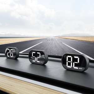 Afficheur tête haute universel X2 pour voiture avec GPS intégré, écran TFT, compteur de vitesse numérique pour pare-brise et tableau de bord - Product Image 1