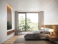 Diseño de Villa Prefabricada de Lujo Moderno, Plano de Planta de Mansión Modular de Alta Gama, Planos de Diseño de Casa Prefabricada Sostenible