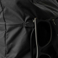 Sac fourre-tout pliable imperméable avec logo personnalisé, motif lettres, en polyester, sac à bandoulière, sac de shopping personnalisé recyclable