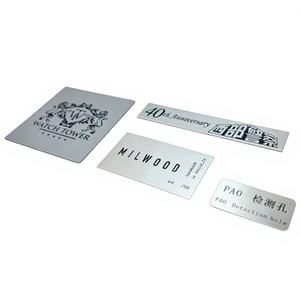 Plaque de gravure SS avec logo pour marque professionnelle - Product Image 2