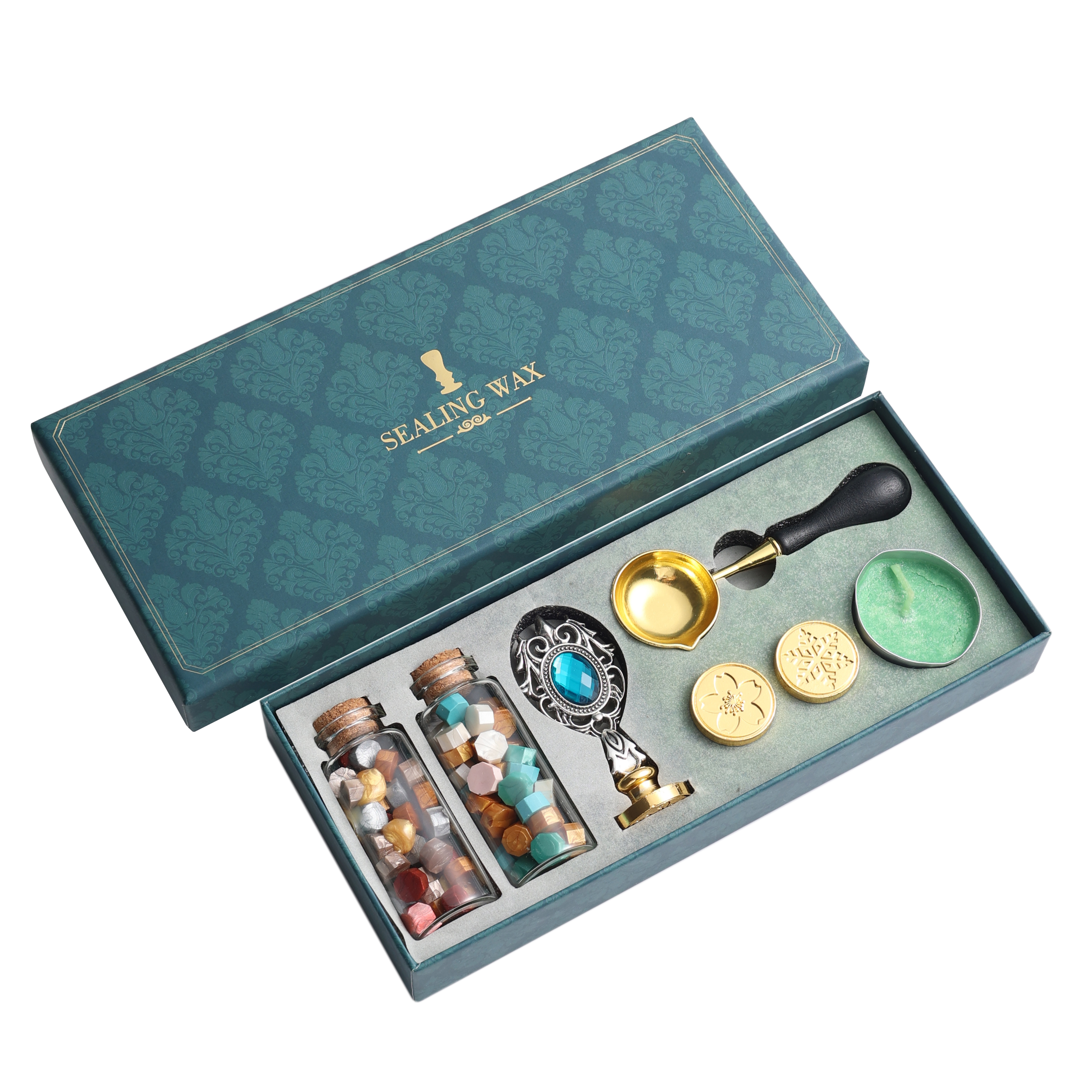 Высокое качество, низкая цена, восковой штамп с индивидуальным логотипом, восковой штамп с восковыми бусинами