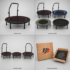 Mini <span class=keywords><strong>Trampolín</strong></span> Resistente con Resorte, Plegable, <span class=keywords><strong>para</strong></span> Interiores, Rebounder, <span class=keywords><strong>Trampolín</strong></span> de Fitness <span class=keywords><strong>para</strong></span> Ejercicio en Casa, Entrenamiento <span class=keywords><strong>para</strong></span> <span class=keywords><strong>Adultos</strong></span> y Niños - Product Image 5