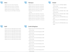 Réparation de caméra endoscopique Wolf 5525 Tête de caméra Qualité OEM Nous facturons le prix à 30% des fabricants/représentants des ventes - Product Image 6