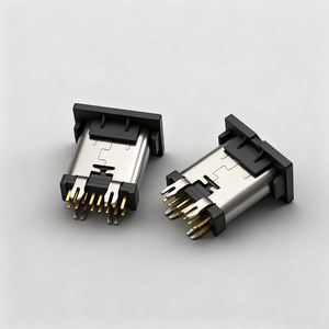Разъем USB-C, разъем USB 3.1 <span class=keywords><strong>Type</strong></span>-C, гнездо <span class=keywords><strong>Type</strong></span>-C, 24-контактный, вертикальный, высокоскоростной разъем USB <span class=keywords><strong>Type</strong></span>-C - Product Image 1
