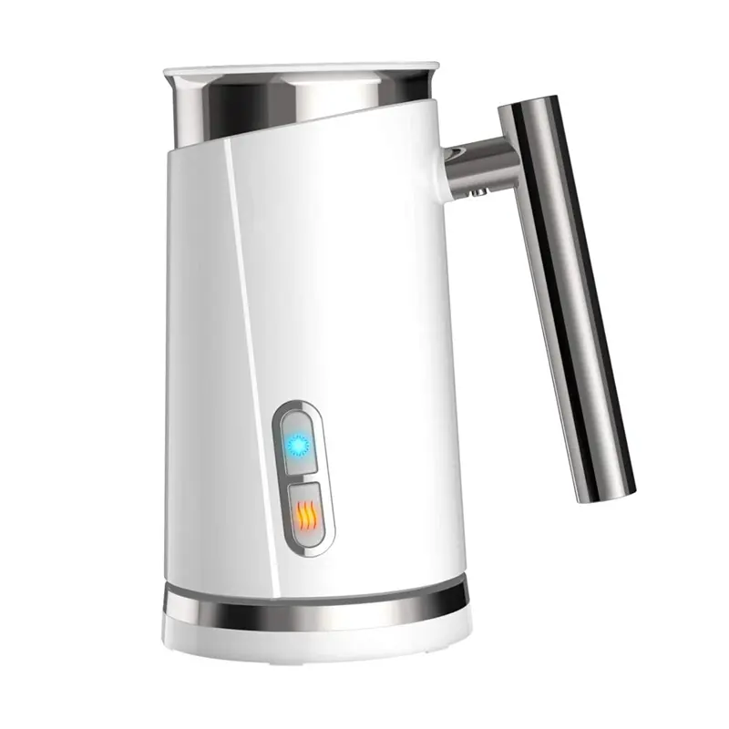 Вспениватель молока, Электрический отпариватель молока, автоматический аппарат для приготовления мягкой пены, устройство для подогрева холодного и горячего молока для капучино/латте/белого кофе