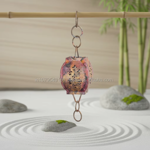 Cadenas de lluvia de cobre para jardín y Sistema de canalón - Product Image 2