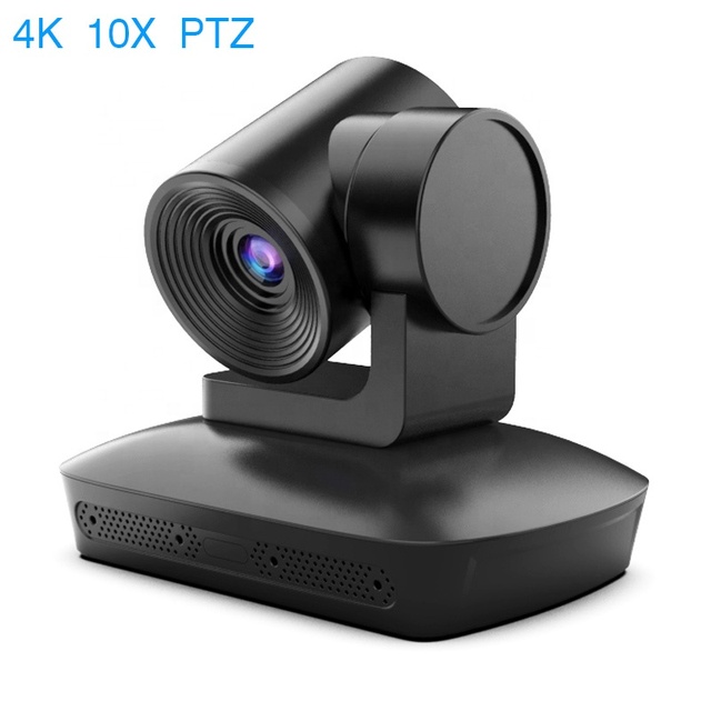 4K PTZ Camera 10X Optical Zoom AI Auto Tracking Speaker Tracking Gesture Control USB-C HD-MI for Video Conference Meeting Room