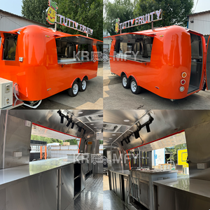 2025 Fast Street Food Van Trailer à vendre Food Traveling Truck Mobile Food Vending Truck à vendre USA - Product Image 6