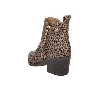 Xti Women's Ankle <b>Boots</b> Taupe 6 Cm Heel Size 36 37 39 - Product Image 2