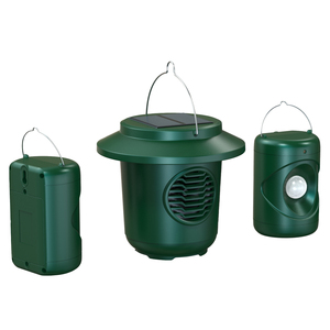 GH-114 Multi-sensore di talpa roditore repellente uccello cervo dispositivo impermeabile senza fili PIR repellente per piccioni solari per azienda agricola - Product Image 1