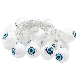 Lantern Party Home Props Skull <strong>String</strong> Fairy <strong>Lights</strong> up <strong>Halloween</strong> Decoration Party House <strong>LED</strong> <strong>Halloween</strong> Eyeball <strong>String</strong> <strong>Lights</strong> - Product Image 6