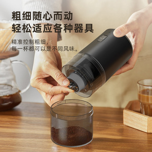 Molinillo de <span class=keywords><strong>café</strong></span> de fabricante caliente, molinillo de <span class=keywords><strong>café</strong></span> <span class=keywords><strong>eléctrico</strong></span> portátil recargable por USB - Product Image 4