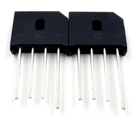 Redresseur en pont professionnel KBU1010 10A 1000V, diodes à branchement direct pour courant rectifié directeur moyen