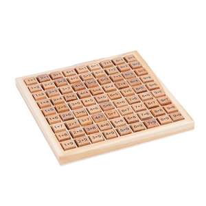 Tabla de Multiplicar de Madera <span class=keywords><strong>para</strong></span> la Enseñanza de Matemáticas en la Escuela <span class=keywords><strong>Primaria</strong></span>, Juguetes Educativos de Ortografía <span class=keywords><strong>para</strong></span> Niños - Product Image 3