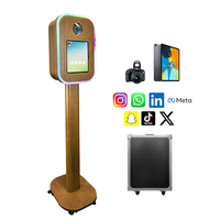 Boîte photo professionnelle en bois pour iPad et reflex numérique, robuste et de qualité supérieure, pour la location et les photographes professionnels
