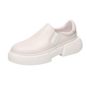 Sandalias de plataforma unisex modernas con suela gruesa, estilo casual de verano, elegantes mocasines de plataforma para mujer, zapatos sin cordones. - Product Image 5