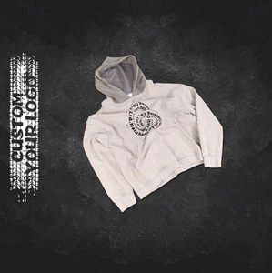 Sudadera con Capucha Extra Grande para Hombre, Invierno, 100% Algodón, Tejido de Rizo, Cierre de Cremallera, Diseño Sólido, Transpirable, Ecológica, Estilo Casual - Product Image 3