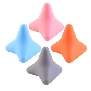 Fascia ball-pelota de masaje de Cuatro Esquinas, Bola de fitness de silicona, relajación muscular, suela de hombro y cuello - Product Image 2