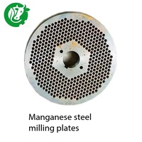 Nouvelle machine à granulés d'aliments pour animaux NH, disque de broyage en acier chrome-manganèse, capacité de 100 kg/h, ouverture de 2 à 8 mm, longue durée de vie