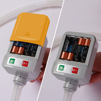 Bomba de Transferencia de Combustible con Sensor de Parada Automática, Manguera de 51 Pulgadas, Alimentada por Batería, Plástico, Adaptador para 3 Tanques, Bomba de Líquido Portátil, Estación de Servicio 2.4