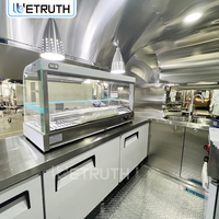 Wetruth Remorque Bar Mobile Personnalisée, Camion de Restauration et Remorques Alimentaires Entièrement Équipées aux Normes Américaines, Camion de Boulangerie
