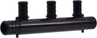 Raccords en T multi-ports à sertir pour branches, 3/4 pouce pour tronc ouvert, 1/2 pouce pour branches, pour tuyaux PEX PE-RT