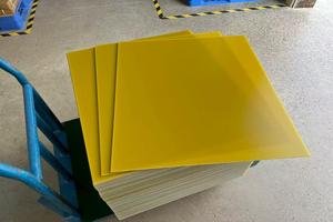 Màu vàng <span class=keywords><strong>fr4</strong></span> chống cháy Epoxy Board 0.5mm-100mm của sợi thủy tinh Epoxy chịu nhiệt độ cao <span class=keywords><strong>fr4</strong></span> tấm cán - Product Image 4