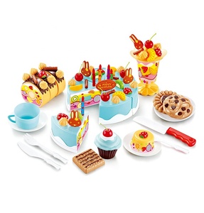 Juego de 75 Velas Eléctricas con Luz y Música para Pastel de Cumpleaños, Juego de Imitación de Cocina, Juguete de Plástico para Jugar a Cortar Pastel - Product Image 2