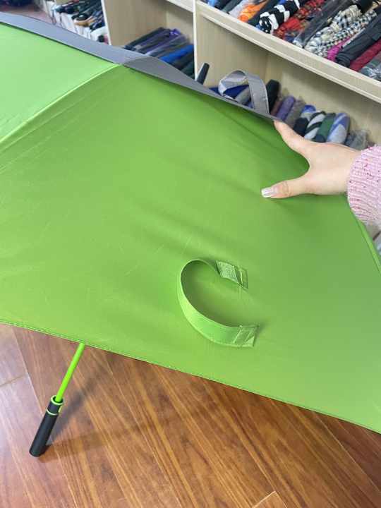 UV protection feature of the double canopy golf umbrella