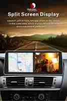 Reproductor de DVD multimedia Qualcomm 680car de 12,3 pulgadas para coche compatible con BMWF25F26wireless carplay Android auto