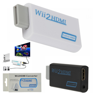 <span class=keywords><strong>Convertisseur</strong></span> <span class=keywords><strong>Wii</strong></span> vers <span class=keywords><strong>HDMI</strong></span> avec sortie vidéo et audio 720P et 1080P, modes d'affichage pour accessoires audio et vidéo - Product Image 2