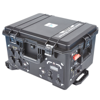 Générateur portable à batterie externe à onde sinusoïdale pure LiFePO4 4000Wh 3000W pour panneaux solaires, garantie 5 ans, port RV, télécommande