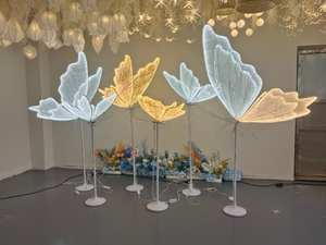 Iluminación de Mariposa Móvil de Alta Calidad Estilo Lujo Ligero a <span class=keywords><strong>Precio</strong></span> Especial de Fábrica, Éxito de Ventas para Decoración de Bodas, Fiestas, Eventos y Hogar - Product Image 2