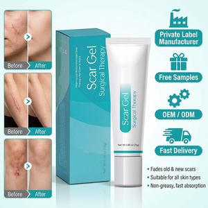 Gel de suppression des cicatrices chirurgicales 100% à base de <span class=keywords><strong>silicone</strong></span> pour les cicatrices anciennes et nouvelles, réduit l'apparence des cicatrices, atténue les vergetures, soin post-chirurgical - Product Image 1