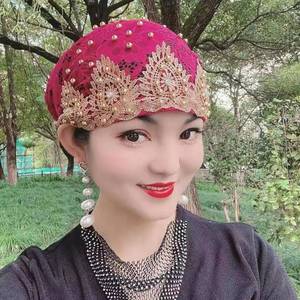 Highly elastic Muslim women's modal headscarf, tube-shaped undercap, plain-colored inner cap, silk cotton ethnic <b>hat</b> - Product Image 1