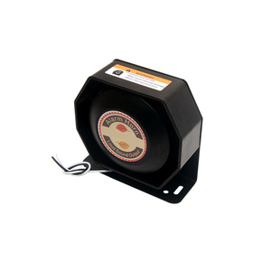 <b>Alarm</b> Horn 200W 12V 8 Ohm Octagonal High Frequency Car <b>Alarm</b> Universal Use Black - Product Image 1