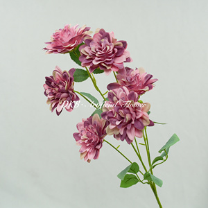 Bán Buôn Giá Rẻ <span class=keywords><strong>Dahlia</strong></span> Hạt Giống Nhân Tạo Hoa <span class=keywords><strong>Dahlia</strong></span> Hoa Nhân Tạo Chất Lượng Cao Lụa Hoa Trang Trí - Product Image 4