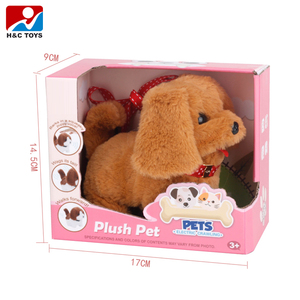 Offre Spéciale marche <span class=keywords><strong>chien</strong></span> <span class=keywords><strong>jeu</strong></span> électrique mini animal de compagnie simulation <span class=keywords><strong>aboie</strong></span> jouet animaux en peluche jouets en peluche pour les enfants - Product Image 5